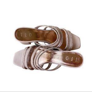 Ted Baker London leather braided sandals